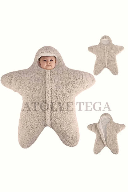 Yenidoğan Bebek Peluş Kundak