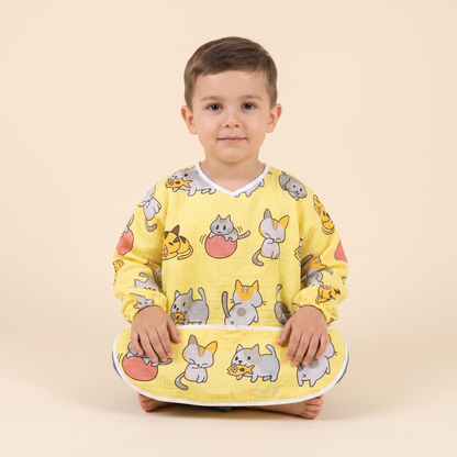 Sıvı Geçirmez Bebek Mama Önlüğü