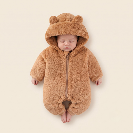 Welsoft Unisex  Kışlık Fermuarlı Peluş Uyku Tulumu