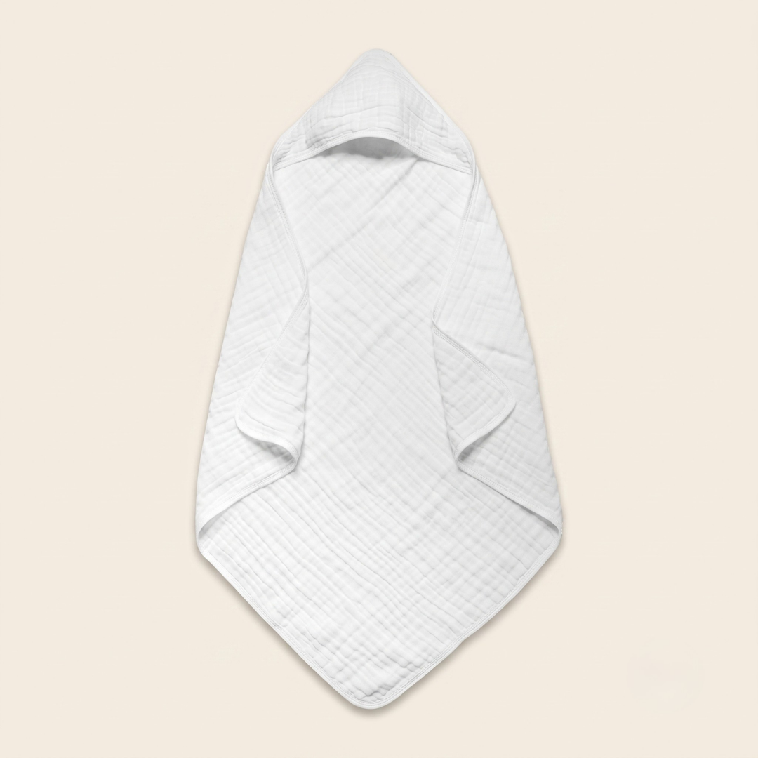 Müslin Bebek Havlusu – %100 Pamuk