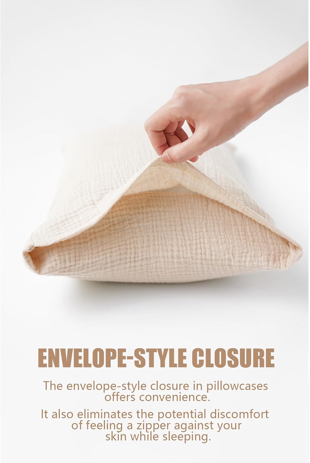 %100 Pamuk Müslin Kırlent – Yumuşak, Nefes Alabilir, Dekoratif Bebek Yastığı