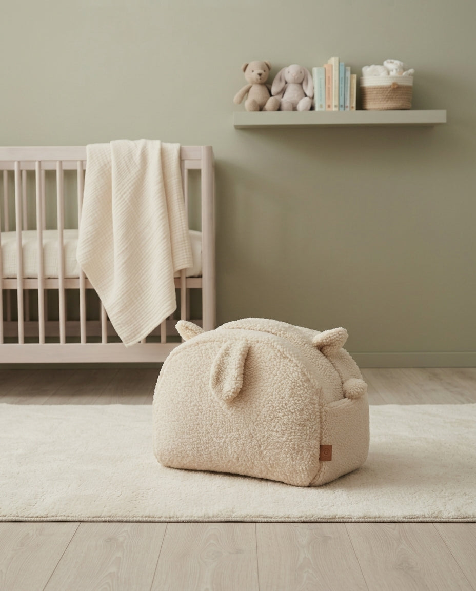 Teddy Babynest – %100 Pamuk Taşınabilir Bebek Yuvası