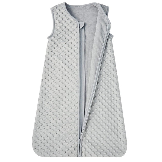 Kışlık Bebek Kundak Battaniye | Müslin Kumaş, İçten Polar Astarlı Uyku Tulumu