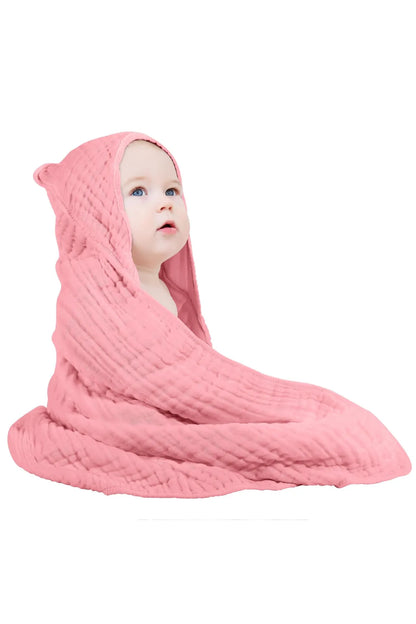 Müslin Bebek Havlusu – %100 Pamuk