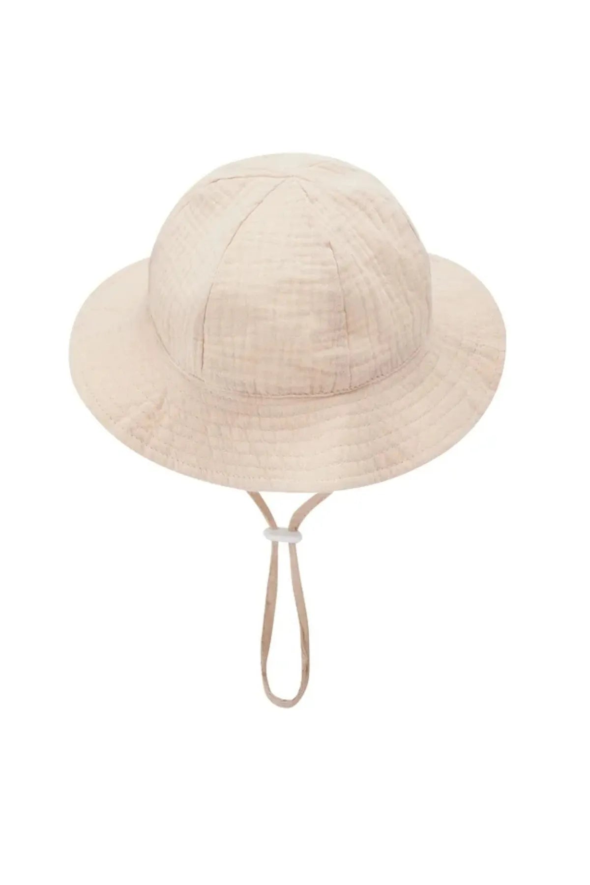 %100 Pamuk Müslin Bebek Şapkası – Nefes Alan, Terletmeyen Yazlık Şapka