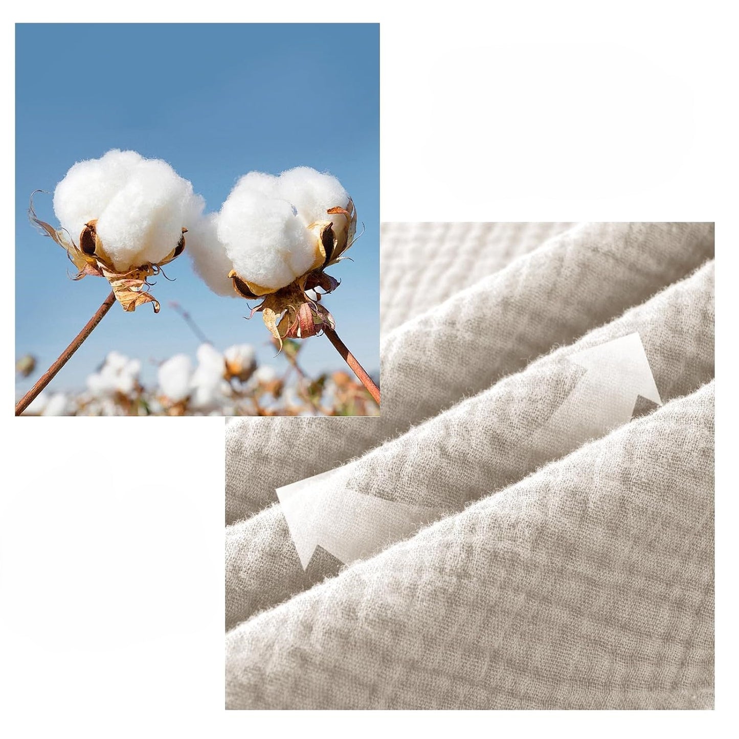 %100 Pamuk 2 Katlı Müslin Emzirme Örtüsü – Ayarlanabilir, Hafif ve Nefes Alabilir