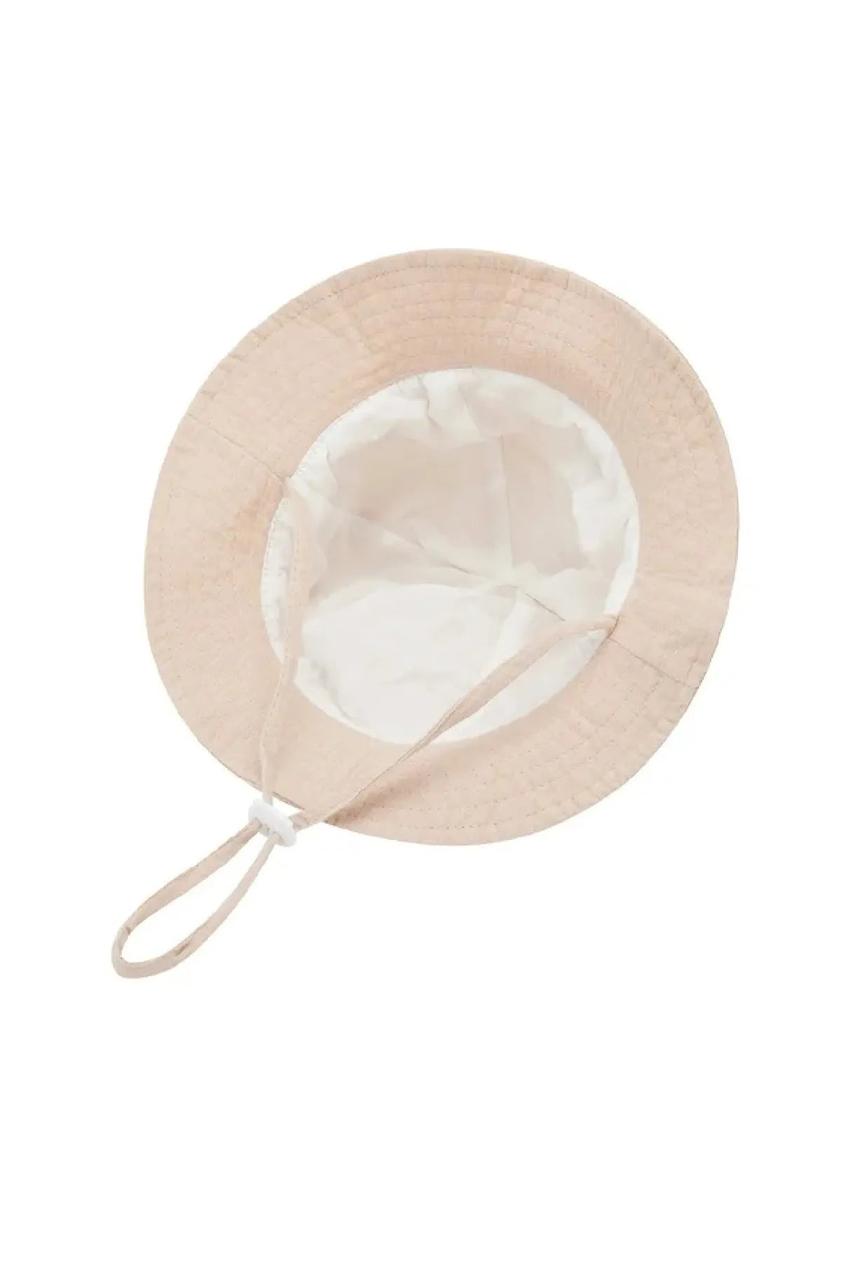 %100 Pamuk Müslin Bebek Şapkası – Nefes Alan, Terletmeyen Yazlık Şapka