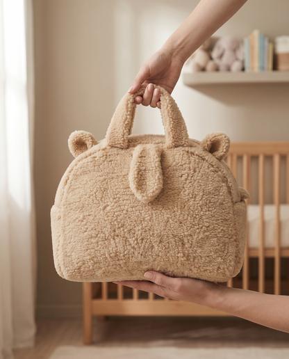 Teddy Babynest – %100 Pamuk Taşınabilir Bebek Yuvası