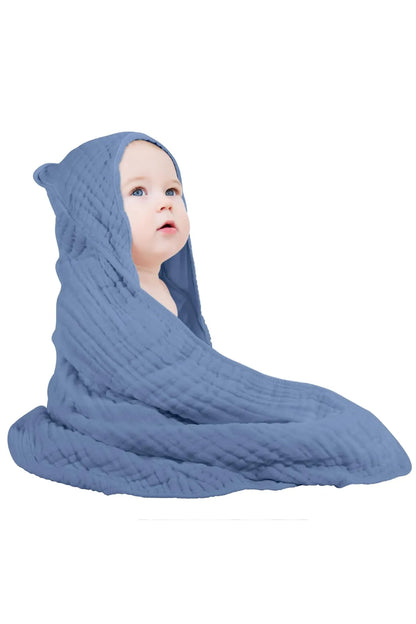 Müslin Bebek Havlusu – %100 Pamuk