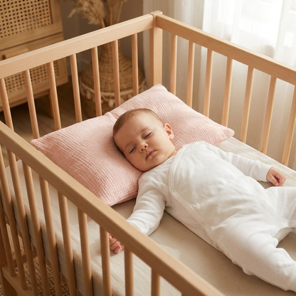 Müslin Bebek Kırlent – %100 Pamuk