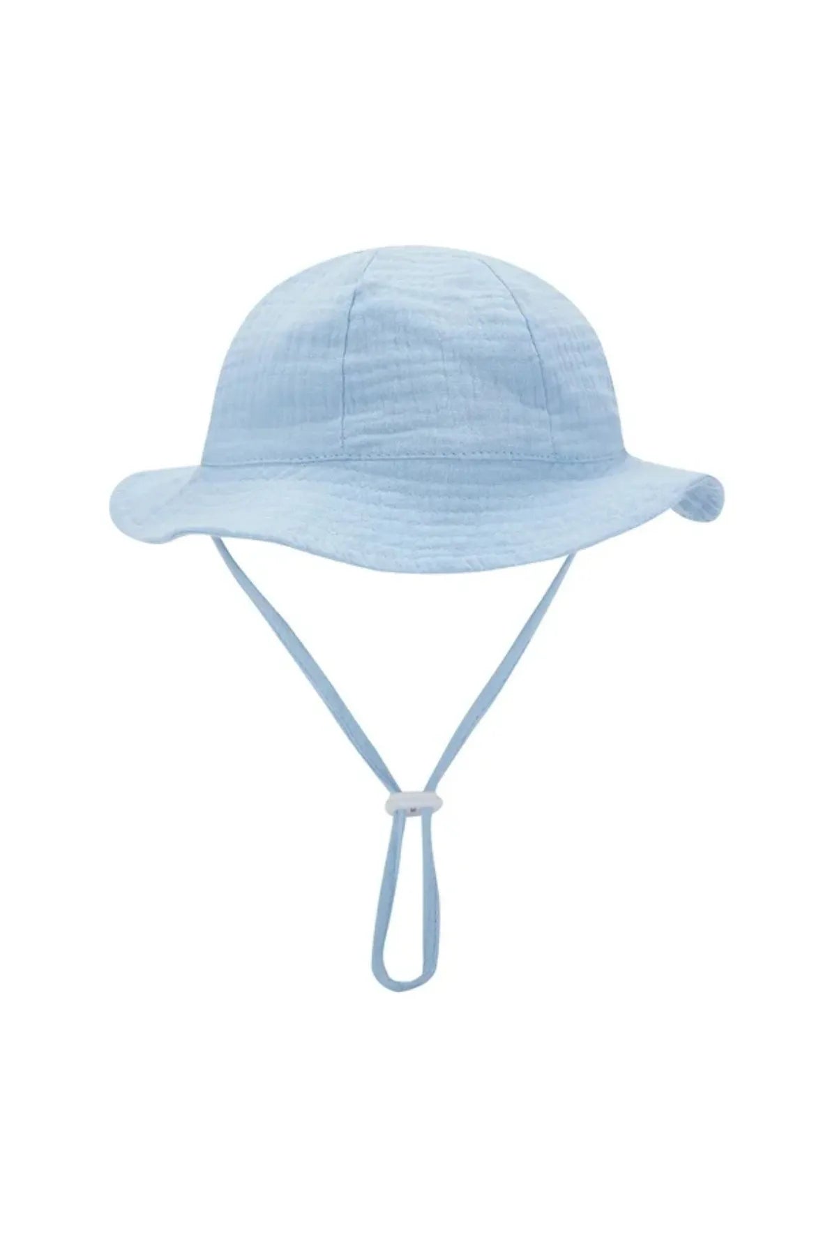 %100 Pamuk Müslin Bebek Şapkası – Nefes Alan, Terletmeyen Yazlık Şapka