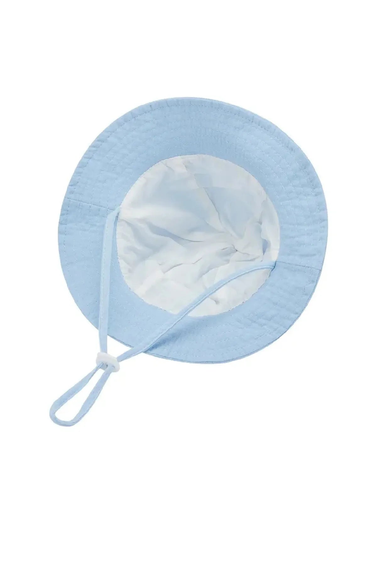 %100 Pamuk Müslin Bebek Şapkası – Nefes Alan, Terletmeyen Yazlık Şapka