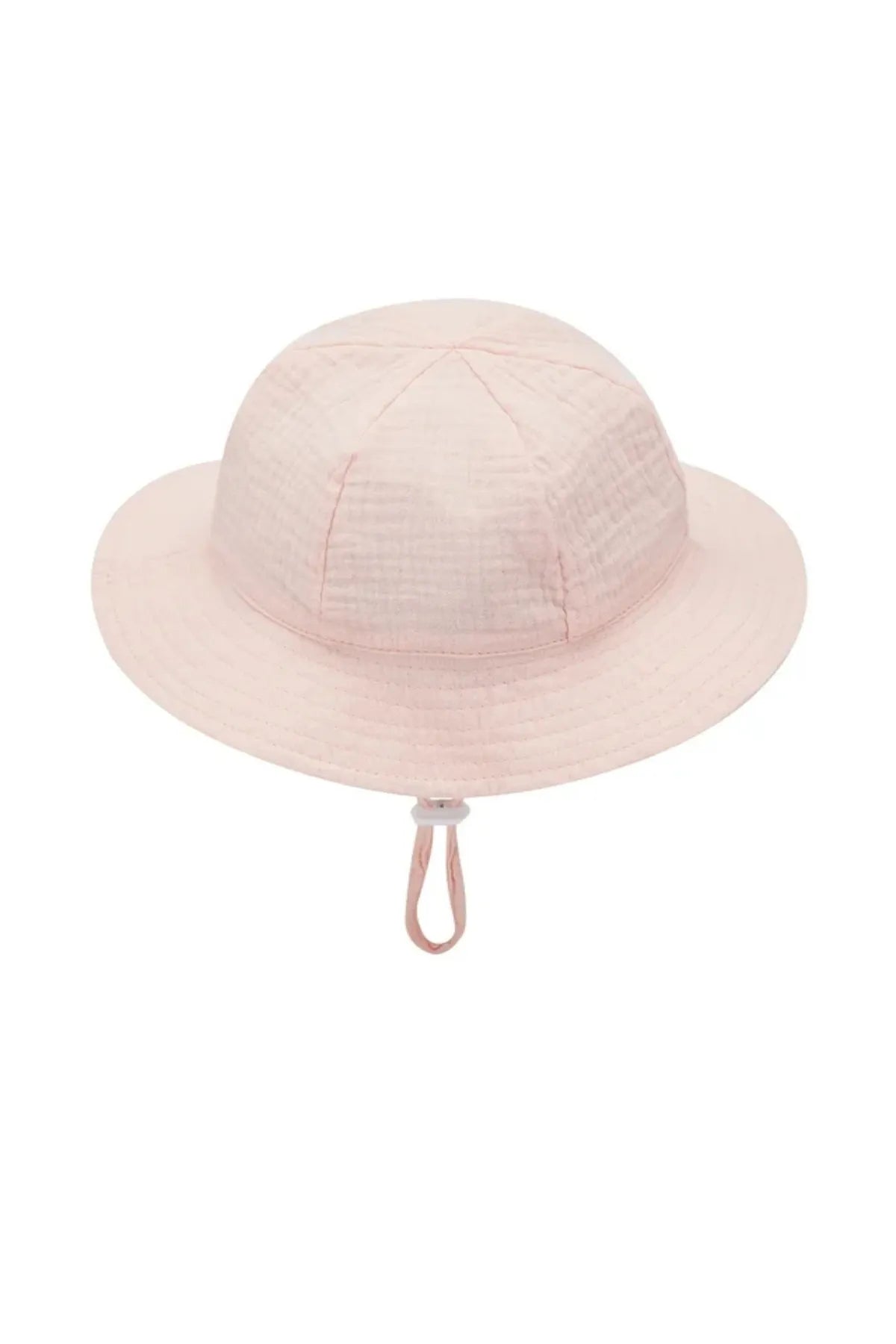 %100 Pamuk Müslin Bebek Şapkası – Nefes Alan, Terletmeyen Yazlık Şapka